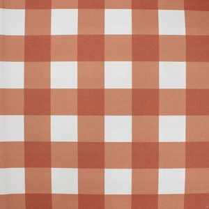 Papel de Parede Vichy Xadrez Laranja Estampa Média+ Cola Inclusa- Vinilico Lavável