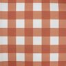 Papel de Parede Vichy Xadrez Laranja Estampa Média+ Cola Inclusa- Vinilico Lavável - 1