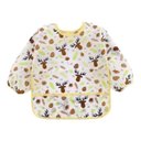 Ver imagem 4 de Babador Manga Longa Impermeável Blw Kit 2unds Alcedino Baby Babador Blw, Babador Manga Longa, Babado