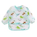 Ver imagem 3 de Babador Manga Longa Impermeável Blw Kit 2unds Alcedino Baby Babador Blw, Babador Manga Longa, Babado