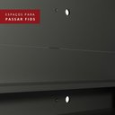 Ver imagem 5 de Painel para Tv até 60 Polegadas Madesa Alfa com Prateleiras e Nichos - Preto Preto
