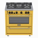 Ver imagem 2 de Fogao 5 Bocas Venax Temis Amarelo Gas Glp 220 V