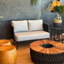 Ver imagem 5 de Conjunto Externo Nath Scarubi Design Contemporâneo em Alumínio e Corda Náutica