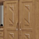 Ver imagem 2 de Guarda-roupa 10 Portas 4 Gavetas Capelinha Freijó Madeira Pinus - Cavazotto