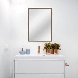 Espelho 60x90 com Moldura Freijó Lyo - 3