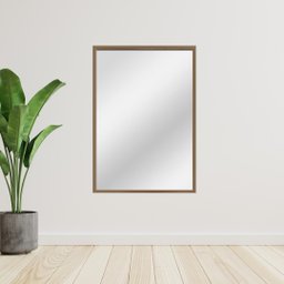 Espelho 60x90 com Moldura Freijó Lyo - 4