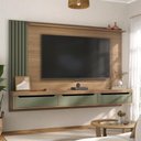 Ver mais imagens de Painel Suspenso Tv 75 Pol 200 Cm 4584 Carvalho Menta Arly Carvalho Menta