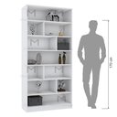 Ver imagem 6 de ESTANTE PARIS M3.2020.B MDF C FUNDO (QUARTO, SALA, ORGANIZA) MUNDI MOVEIS
