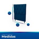 Ver imagem 5 de Cabeceira Estofada para Cama de Solteiro 90 Athena Suede