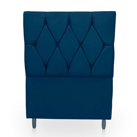 Cabeceira Estofada para Cama de Solteiro 90 Athena Suede
