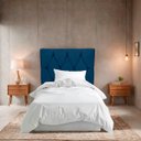 Ver imagem 2 de Cabeceira Estofada para Cama de Solteiro 90 Athena Suede