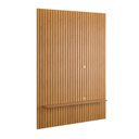 Ver imagem 2 de Painel para Tv Ripado 250x184cm para Tv 75 Supremo 1.8 Patrimar Cinamomo