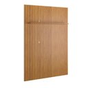 Ver imagem 1 de Painel para Tv Ripado 250x184cm para Tv 75 Supremo 1.8 Patrimar Cinamomo