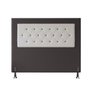 Cabeceira Cama Box Casal 160cm Havana com Frame - Moveis Roperi - Suede Marrom - 1