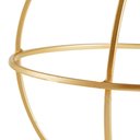 Ver imagem 2 de Enfeite Esfera Forma Geométrica Vazada em Metal Dourado 24 Cm M02 - D’Rossi
