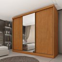 Ver imagem 1 de Roupeiro Monte Carlo 3 Portas de Correr Tcil:cinamomo