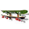 Suporte Rack de Parede para Skate - 2 Lugares - 3