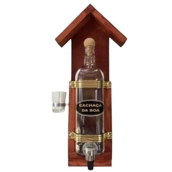 Pingometro Amadeirado Decor Flecha - Cachaça Da Boa - 1