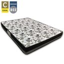 Ver imagem 6 de Cama Baú Casal Sintético + Colchão Casal Ortobom Iso Dupla Face 60x138x188 Branco