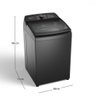 Máquina de Lavar Brastemp 13kg Cinza Platinum com Ciclo Tira Manchas Advanced e Ciclo Antibolinha - 3