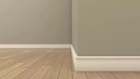 Ver imagem 2 de Moldura Roda Pé Rodapé Branco Pvc 10 Cm - Kit 10 Metros