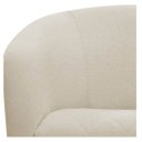 Ver imagem 6 de Kit 2 Poltronas Luiza Base Giratória de Madeira Linho Bege - Doce Sonho Móveis