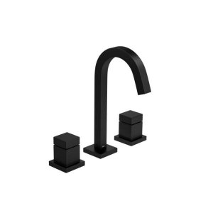 Misturador de Mesa para Lavatório Cubo Bica Alta Black Matte - Deca