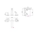 Ver imagem 2 de Misturador Lavatório Mesa DK Cromado 1877.C16 - Deca