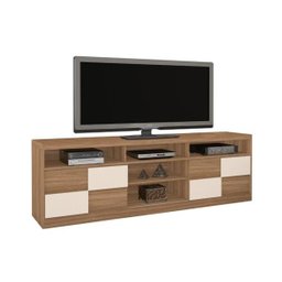 Rack Pinheiros TV até 60 Polegadas 2 Portas Jcm Moveilaria - Naturale - 2