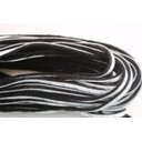 Ver imagem 4 de Veda Fresta Escovinha Vedação Porta Janela Preta 5x7mm 50M