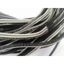 Ver imagem 6 de Veda Fresta Escovinha Vedação Porta Janela Preta 5x7mm 50M