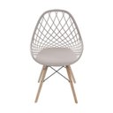 Ver imagem 1 de Cadeira Kaila Fendi Base de Madeira