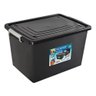 ORGANIZADORA LAVANDERIA CONTAINER 56L CAIXA PORTA TRECOS BRINQUESO CESTO PLASTICO - 3