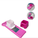 Ver imagem 1 de Tupperware Super Chef Mini Ralador Corte Ida e Volta Cor Rosa