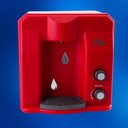 Ver imagem 2 de Purificador de Água Gelada Agua Alcalina Flex He Top Life Ph Alcalino 9,5 Vermelho 220v