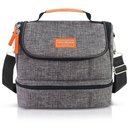 Ver imagem 1 de Bolsa Térmica C/ 2 Compartimentos Vibe Cinza