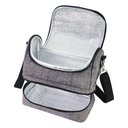 Ver imagem 2 de Bolsa Térmica C/ 2 Compartimentos Vibe Cinza