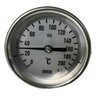 Termômetro 0/200 Graus Haste 80cm Rosca 1/2 Inox 304 - 1