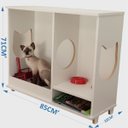 Ver imagem 1 de ARMÁRIO CAIXA DE AREIA BANHEIRO PARA GATOS - FRAJOLA ChocMaster