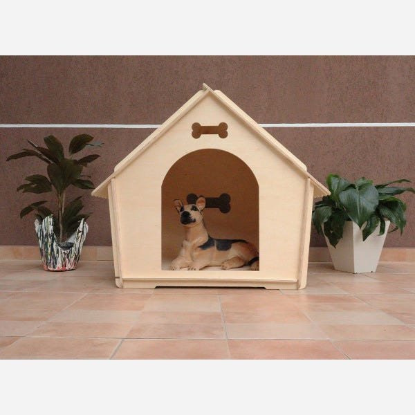 casa de madeira para cães de porte grande - BOLT chocmaster - 4