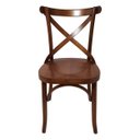 Ver imagem 1 de Cadeira de Madeira Maciça P/ Cozinha Americana Bistrô Luxo