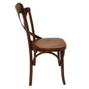 Ver imagem 2 de Cadeira de Madeira Maciça P/ Cozinha Americana Bistrô Luxo