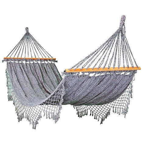 Rede De Dormir Descanso Cinza Mesclado Com madeira