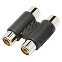 Ver imagem 1 de Emenda Rca Niquelada Femea/femea Dupla Generico