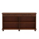 Ver imagem 4 de Balcão Cozinha 4 Portas E 4 Gavetas Em Envelhecido Madeira