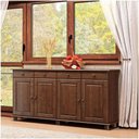 Ver imagem 2 de Balcão Cozinha 4 Portas E 4 Gavetas Em Envelhecido Madeira