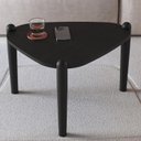 Ver imagem 2 de Mesa de Centro Organica Pes Madeira Nero Preto 28012 Artesano