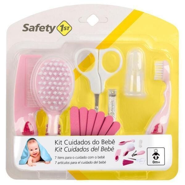 Kit Primeiros Cuidados De Seu Bebê Rosa - Safety 1St