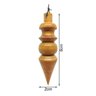 Pêndulo de Madeira Indiano 8cm - Radiestesia, Orientação - 2