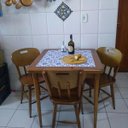Ver imagem 3 de Conjunto Mesa Jantar Quadrada 80x80cm Madeira + 2 Cadeiras Cozinha - Azulejo Português - Natural